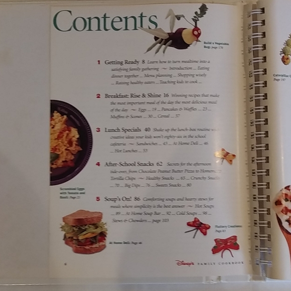 Vintage Disney's Family Cookbook - Picture 5 of 9